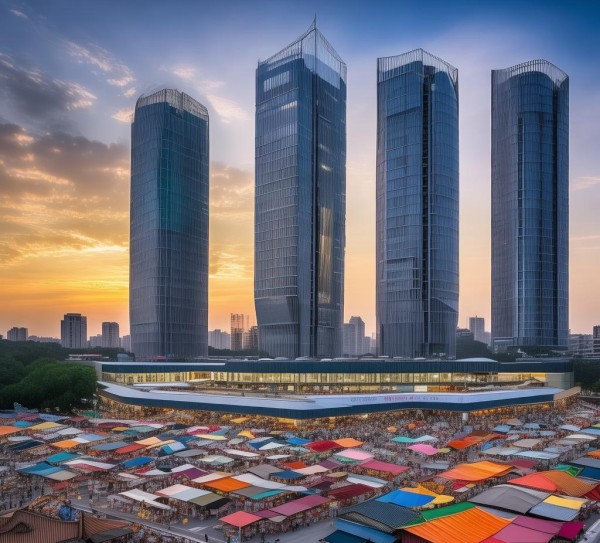 武汉国际商贸城，连接未来的精神家园